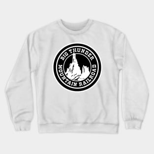 HeroThunderMountainBlack Crewneck Sweatshirt